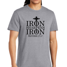 Load image into Gallery viewer, IRON SHARPENS IRON PROVERBS UNISEX TEE
