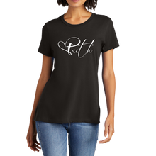 Load image into Gallery viewer, FAITH WITH HEART LADIES TEE SHIRT
